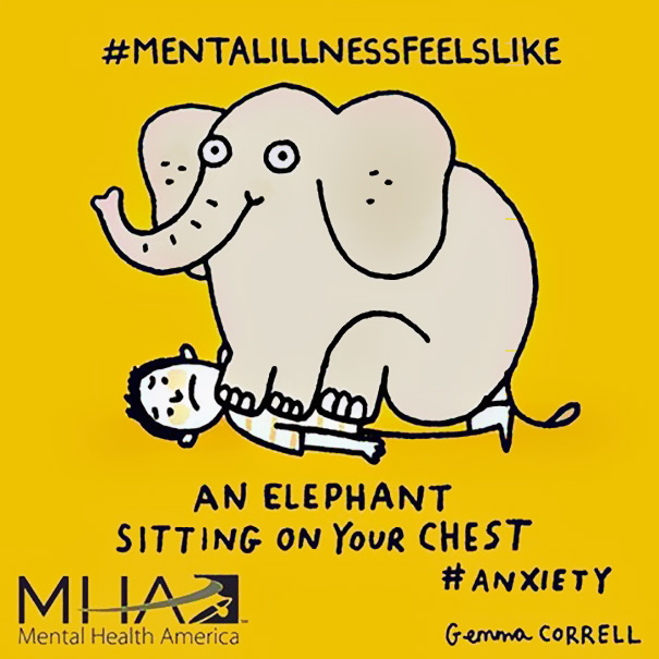 Anxiety elephant